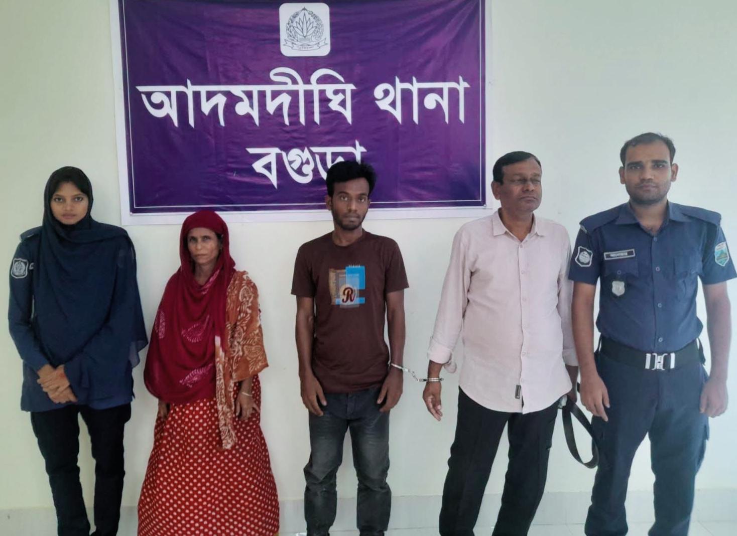 আদমদীঘিতে সাজাপ্রাপ্ত আসামী ও মাদক সহ গ্রেপ্তার-৩